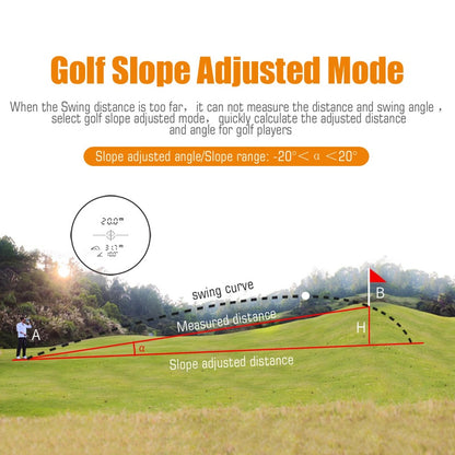 Golf Laser Rangefinder Telescope 600 Meters