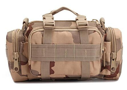 Black Hawk Commandos SLR/DSLR Camera Bag Waist Assault Gear Sling Pack MOLLE Modular military camouflage tactics pack