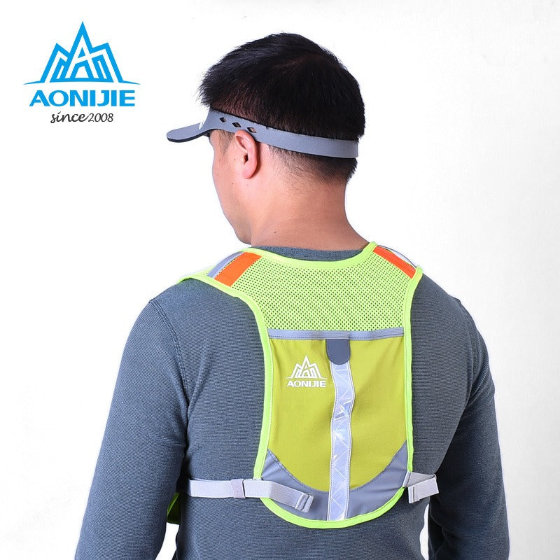 Onijie Running Backpack Cross Country Running Women's Outdoor Cycling Bag Marathon Backpack Men's Ultra Light Water Bottle Tank Top