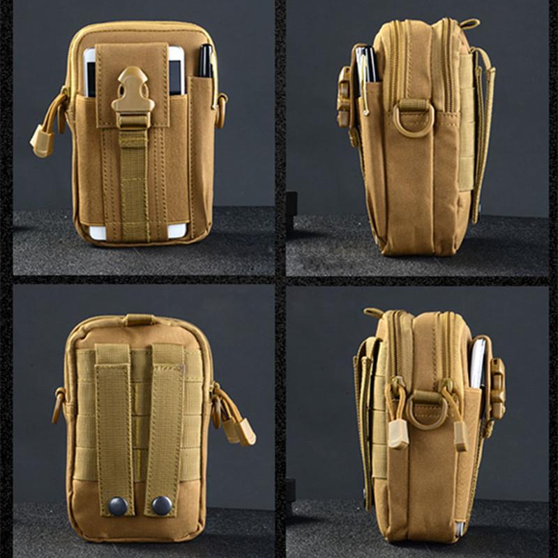 Soldiers Tactical Waist Bags, Military Backpack, 600D Outdoor Camping Hunting CS Sports Bag
