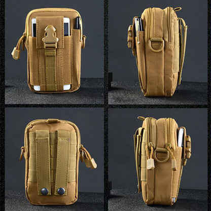 Soldiers Tactical Waist Bags, Military Backpack, 600D Outdoor Camping Hunting CS Sports Bag