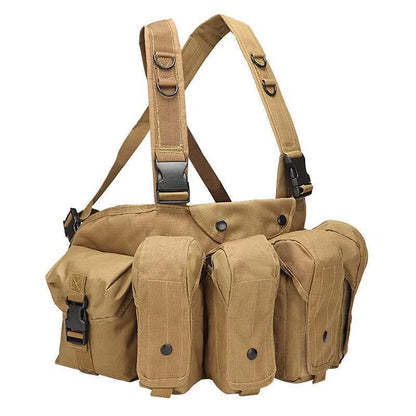 Tactical Bellyband Vest Multifunctional CS Load Vest Quick Release And Light Weight Outreach Training Camouflage Equipment