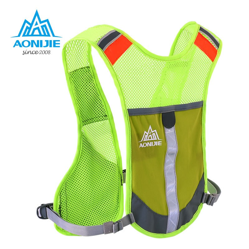 Onijie Running Backpack Cross Country Running Women's Outdoor Cycling Bag Marathon Backpack Men's Ultra Light Water Bottle Tank Top