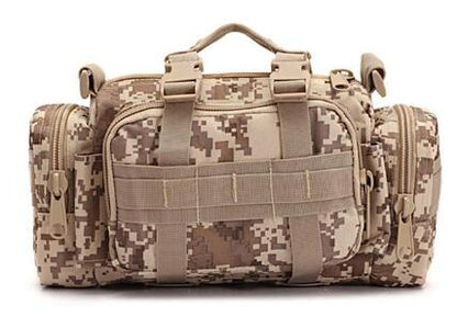 Black Hawk Commandos SLR/DSLR Camera Bag Waist Assault Gear Sling Pack MOLLE Modular military camouflage tactics pack